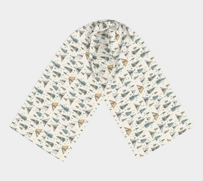 Tents Long Scarf