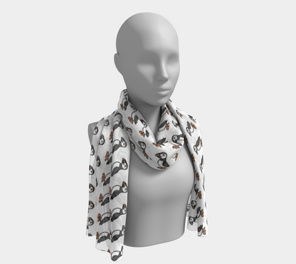 Puffin Square Scarf